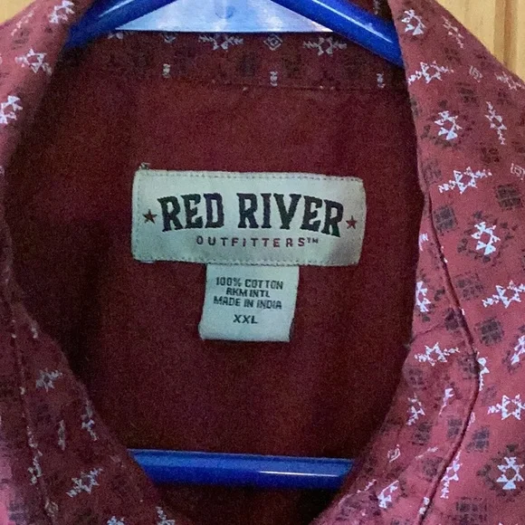 Boys Red River Pearl Snap - Picture 3 of 4